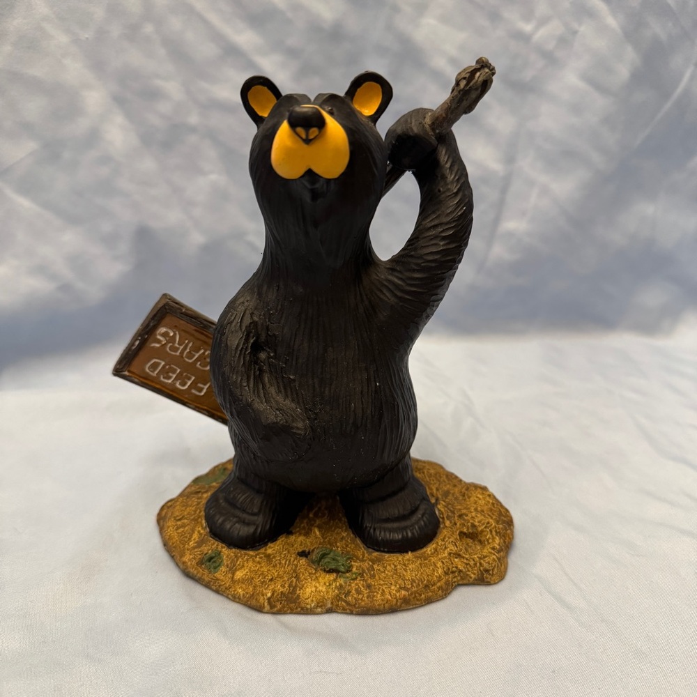 Big Sky Carvers Jeff Fleming Bearfoots Bear ‘Don't Feed Bears’